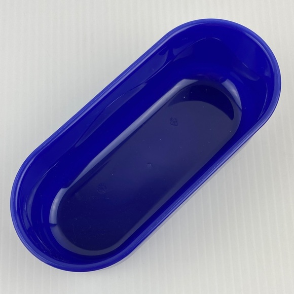 Tupperware Butter Dish Ocean Blue - Picture 3 of 11